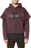 PURPLE BRAND Tactical Raw Hoodie