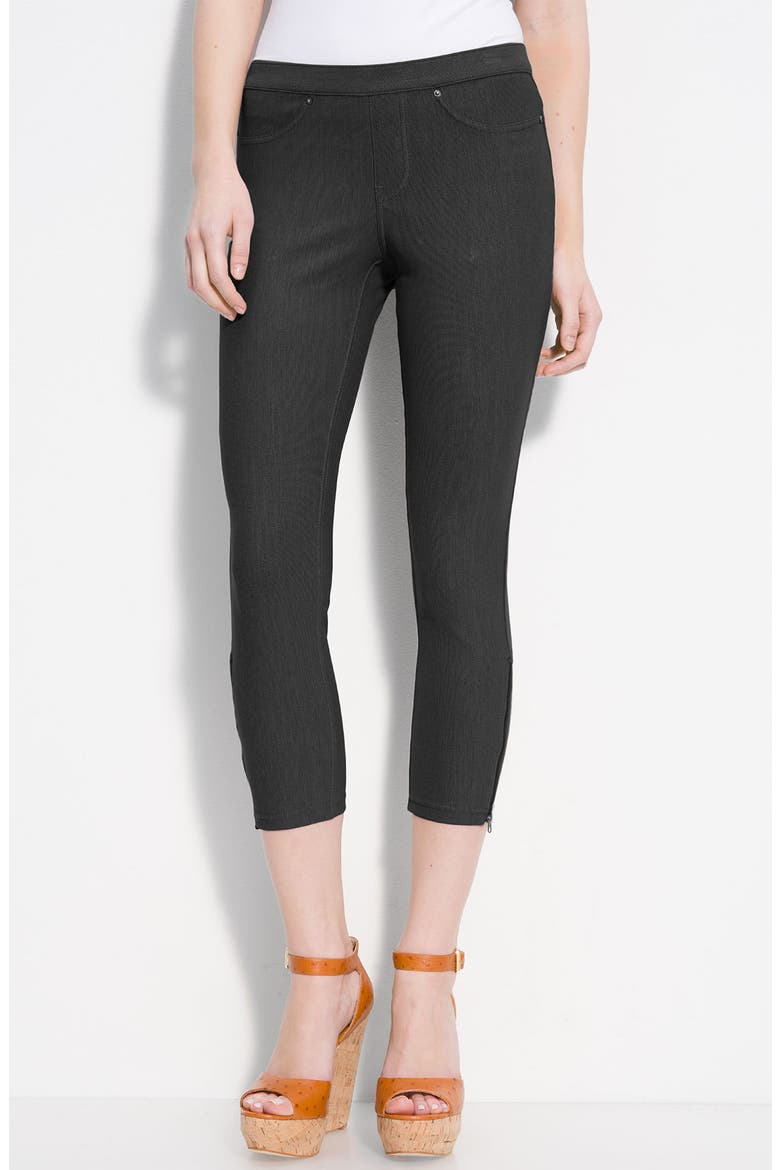 'Skimmer' Leggings, Main, color, BLACK