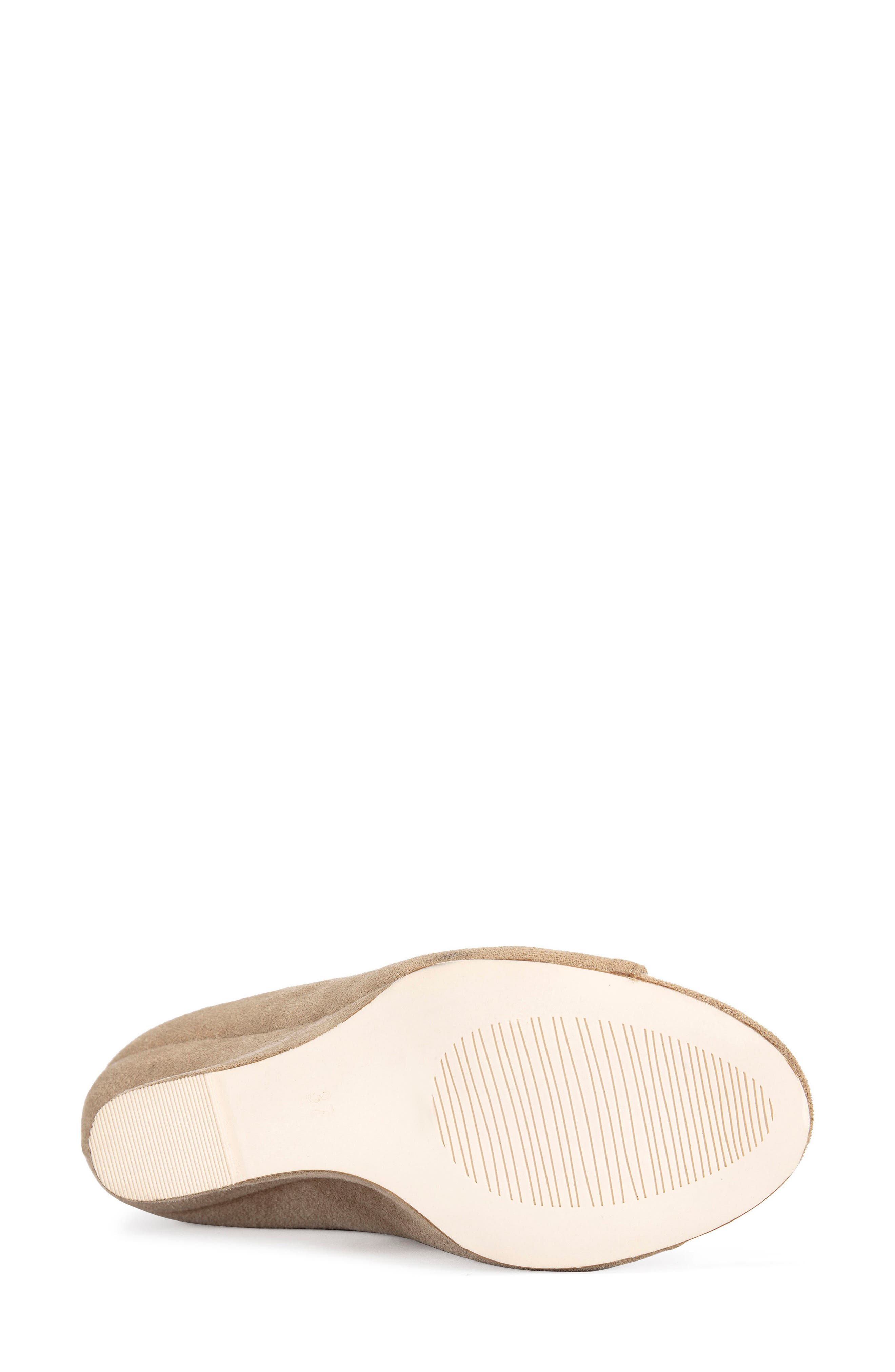 Marin Peep Toe Bootie, Alternate, color, BEIGE