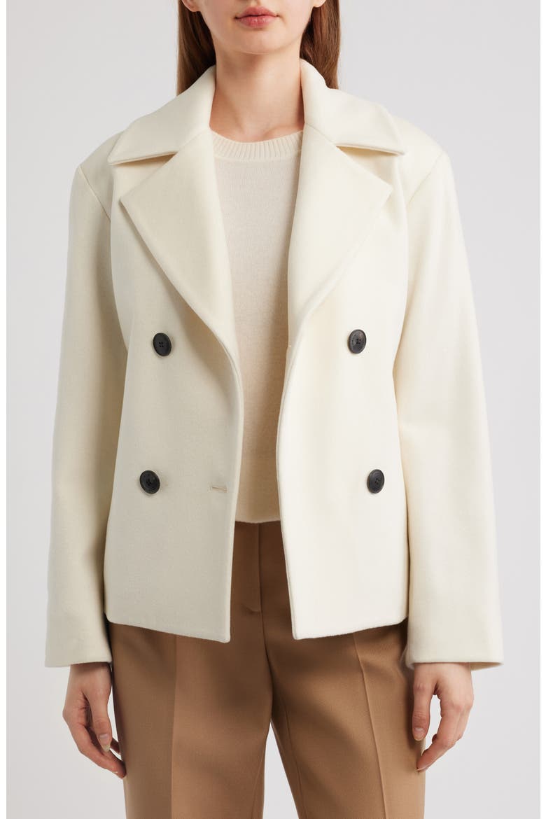 Jane Wool Peacoat, Alternate, color, PARCHMENT