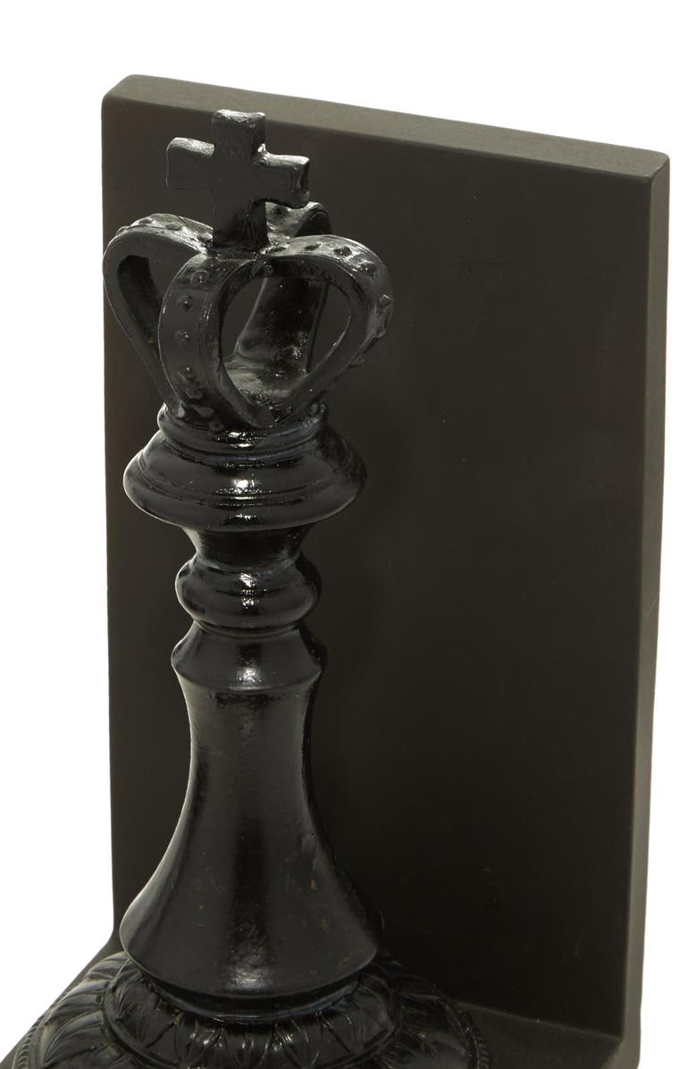 SONOMA SAGE HOME Chess Bookends, Alternate, color, Black