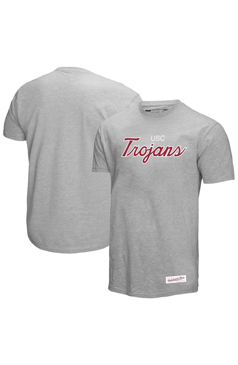 Mitchell & Ness Men's Mitchell & Ness Gray USC Trojans Elite Script T-Shirt, Alternate, color, Gray