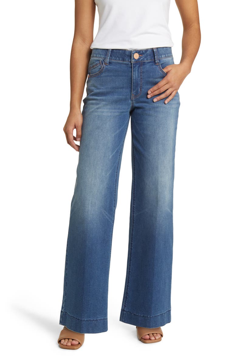 Sam High Waist Wide Leg Jeans, Main, color, BL BLUE