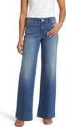 Wit & Wisdom Sam High Waist Wide Leg Jeans