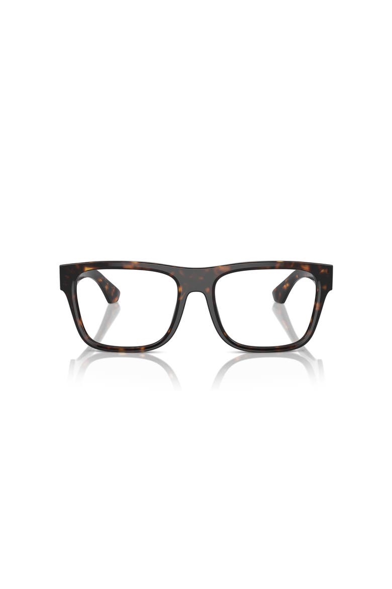 53mm Square optical glasses, Alternate, color, Brown