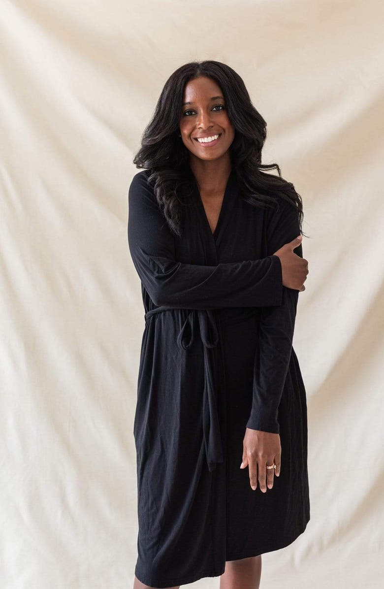 Kyte BABY Lounge Maternity Robe, Alternate, color,