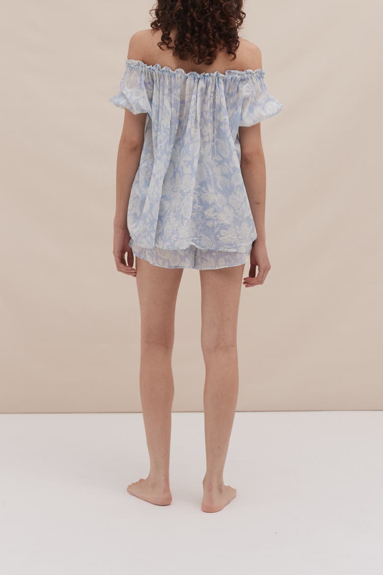 IDYLLIC SHORT SET, Alternate, color, ALMA FIG BLUE