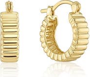 Set & Stones Jules Ridge Hoop Earrings
