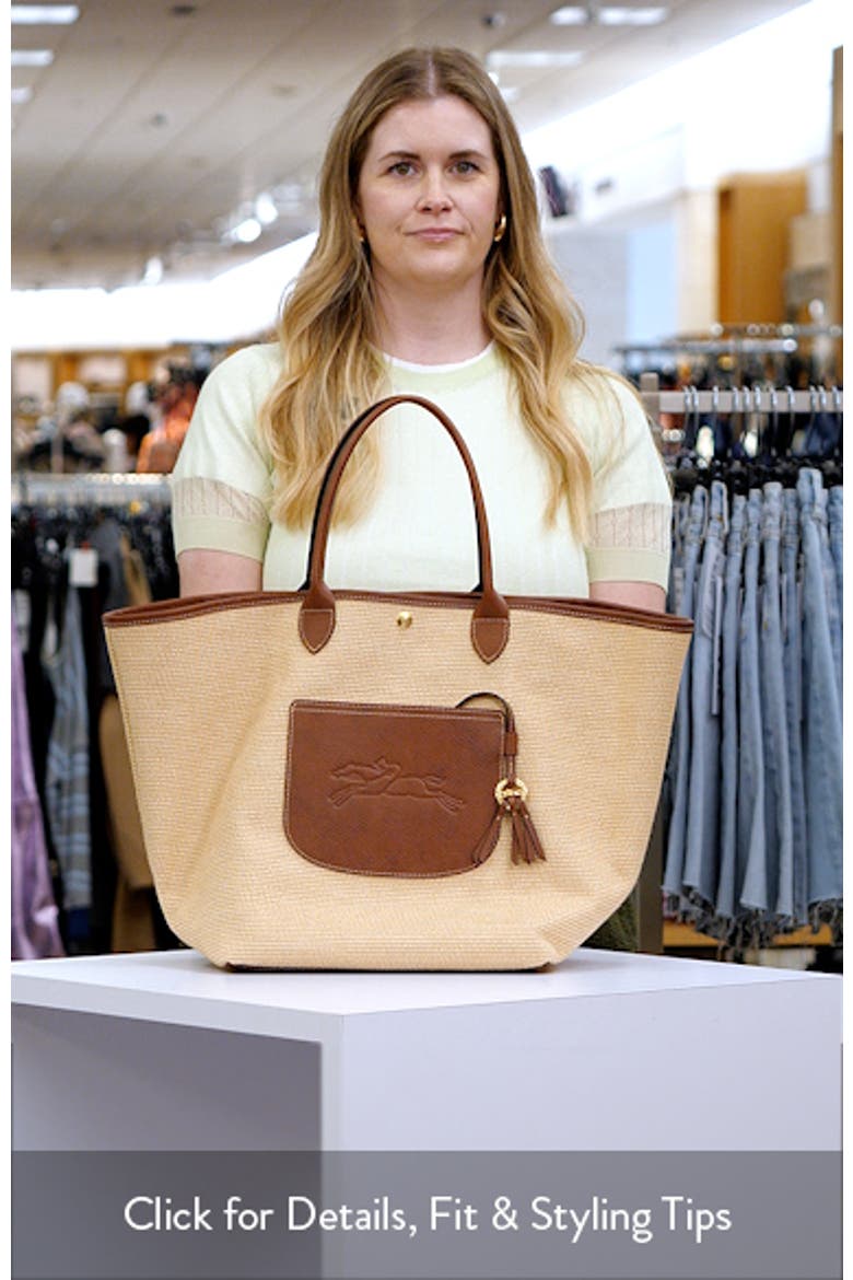Large Le Pliage Panier Tote video