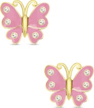 Lily Nily Kids' Butterfly Stud Earrings