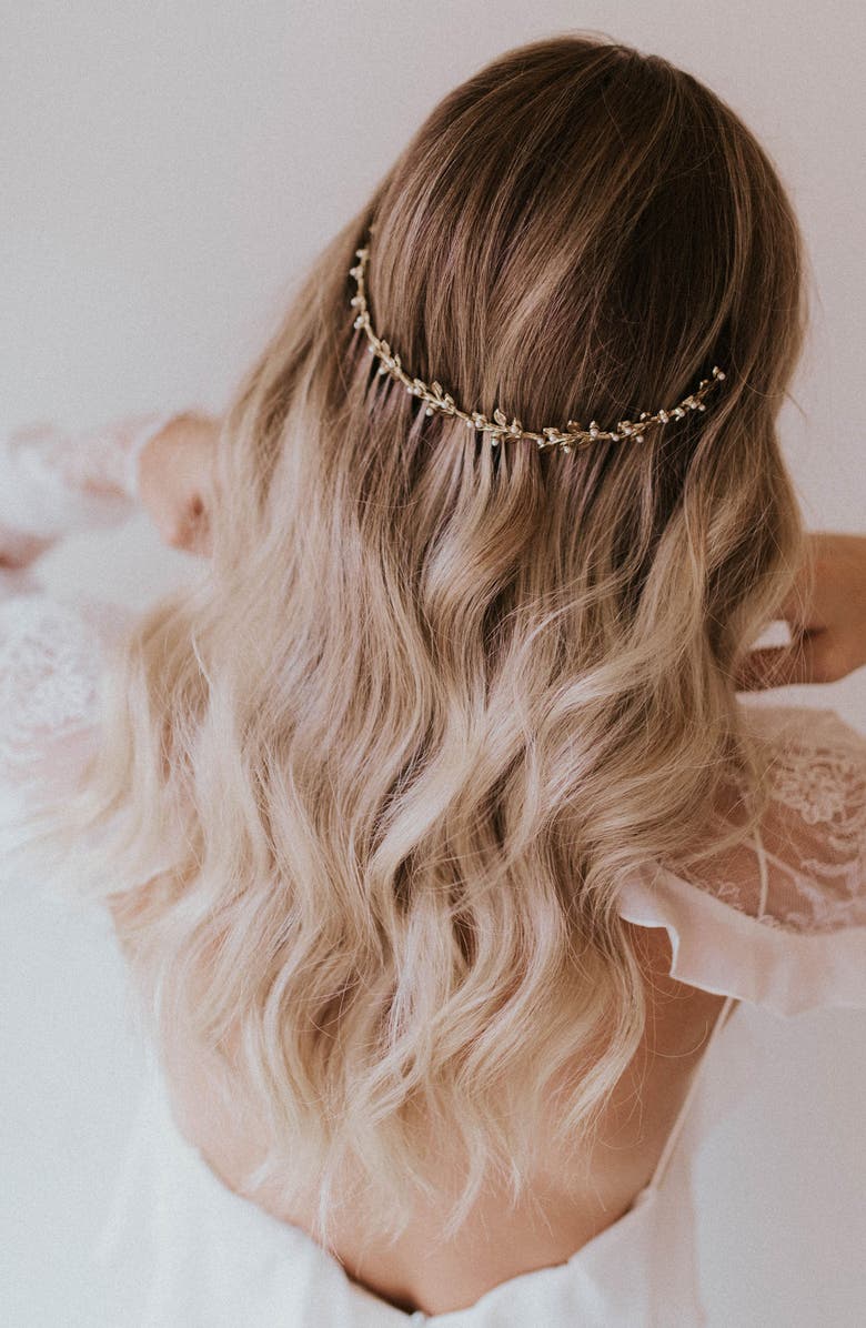 Wisteria Tiara - Untamed Petals by Amanda Judge Untamed Petals by Amanda Judge Bennett Tiara | Nordstrom main image 2