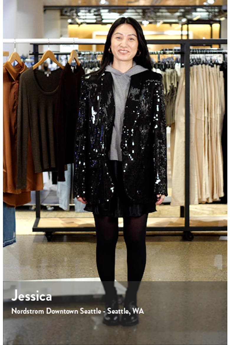 Vive Sequin Tuxedo Blazer video
