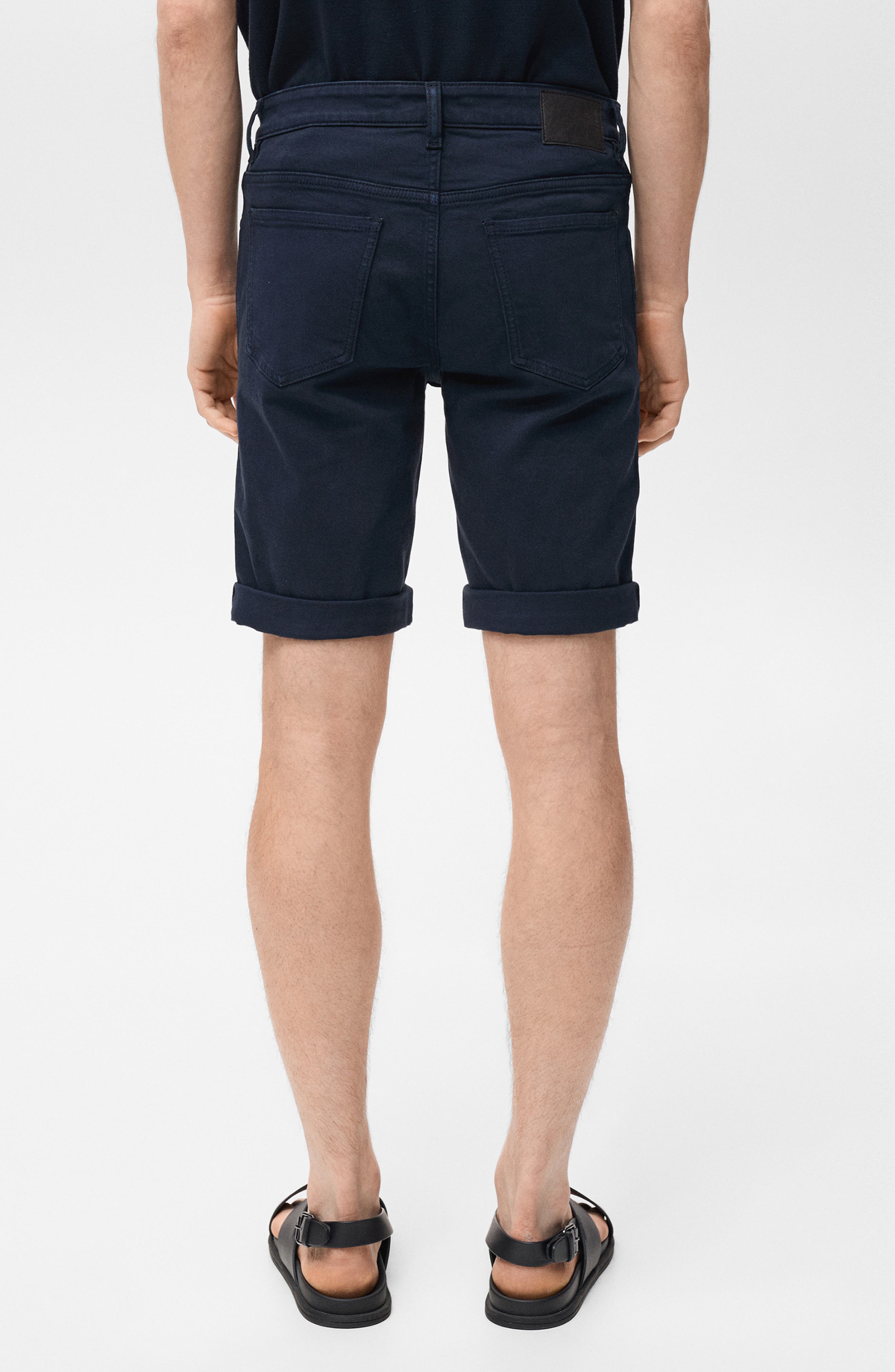 Denim Bermuda Shorts - image 2