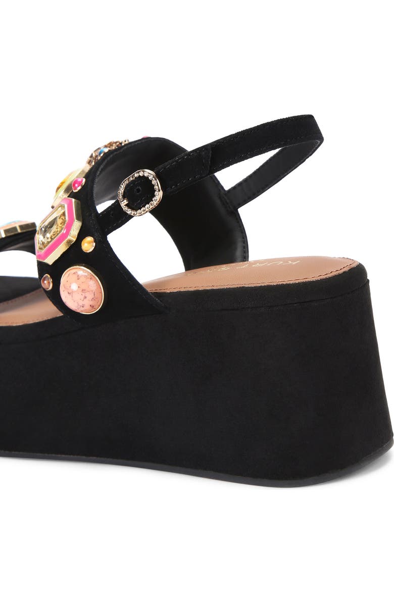 Kurt Geiger London Studded Platform Sandal, Alternate, color,