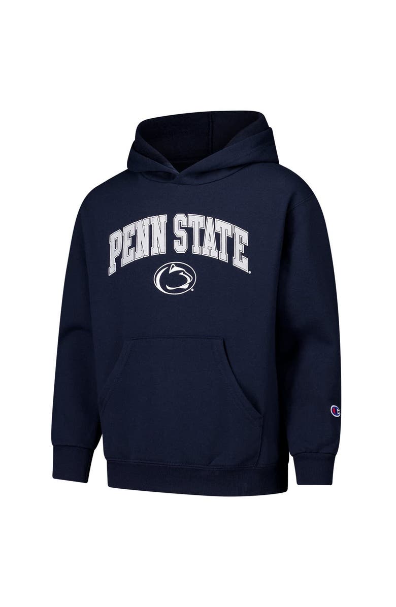 Champion Youth Champion Navy Penn State Nittany Lions Campus Pullover Hoodie, Alternate, color, Navy