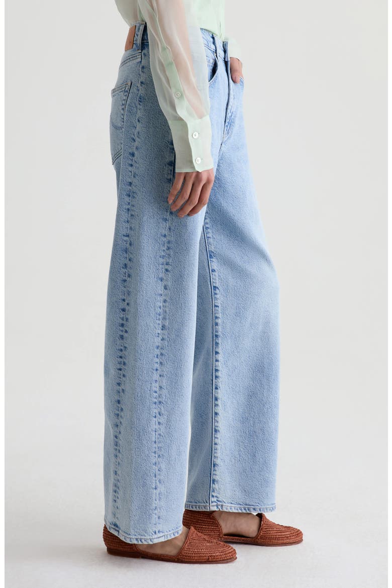 Hattie High Waist Ankle Barrel Leg Jeans, Alternate, color, GOLD COUNTRY