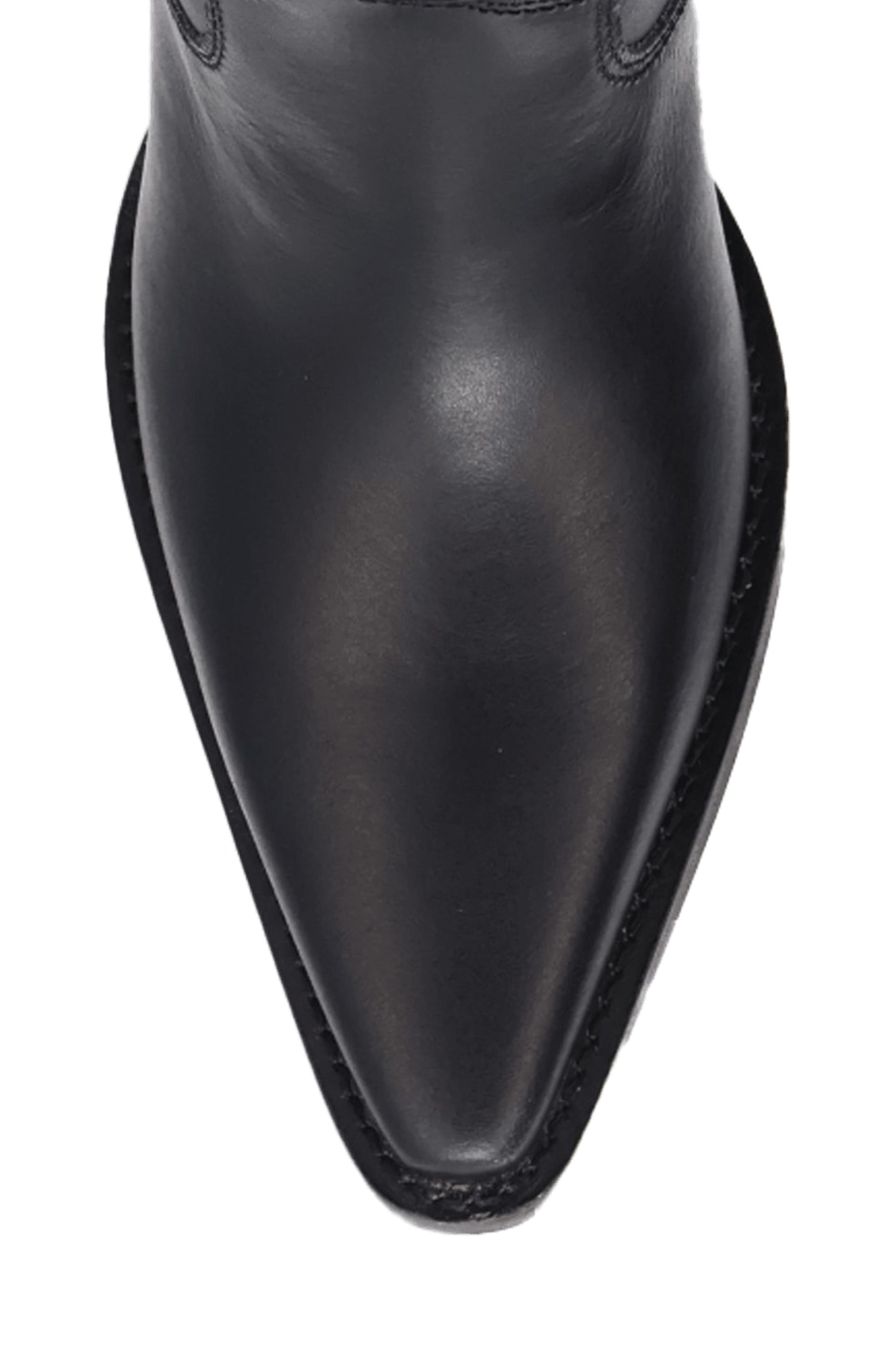 Dingo Burnin' Love Knee High Western Boot, Alternate, color, Black