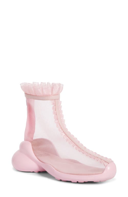 Collina Strada Pink Fctry Lab Edition Rufl Boots In Pink