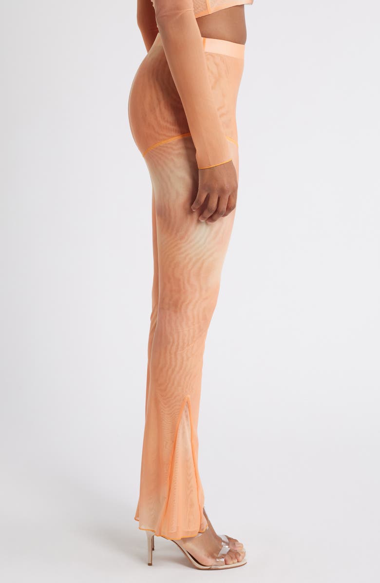 Mistress Rocks Flare Pants, Alternate, color, Orange Ombre