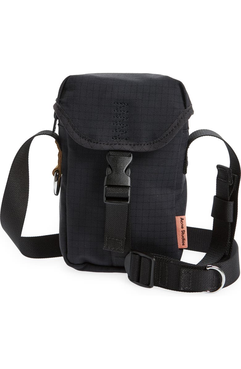 Acne Studios Adyen Ripstop Phone Pouch Crossbody Bag, Main, color,