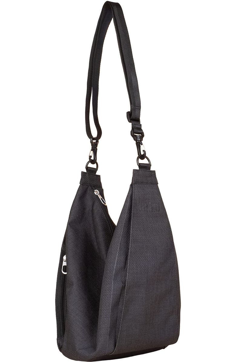 HAIKU Crescent 2.0 Handbag, Alternate, color, Black In Bloom