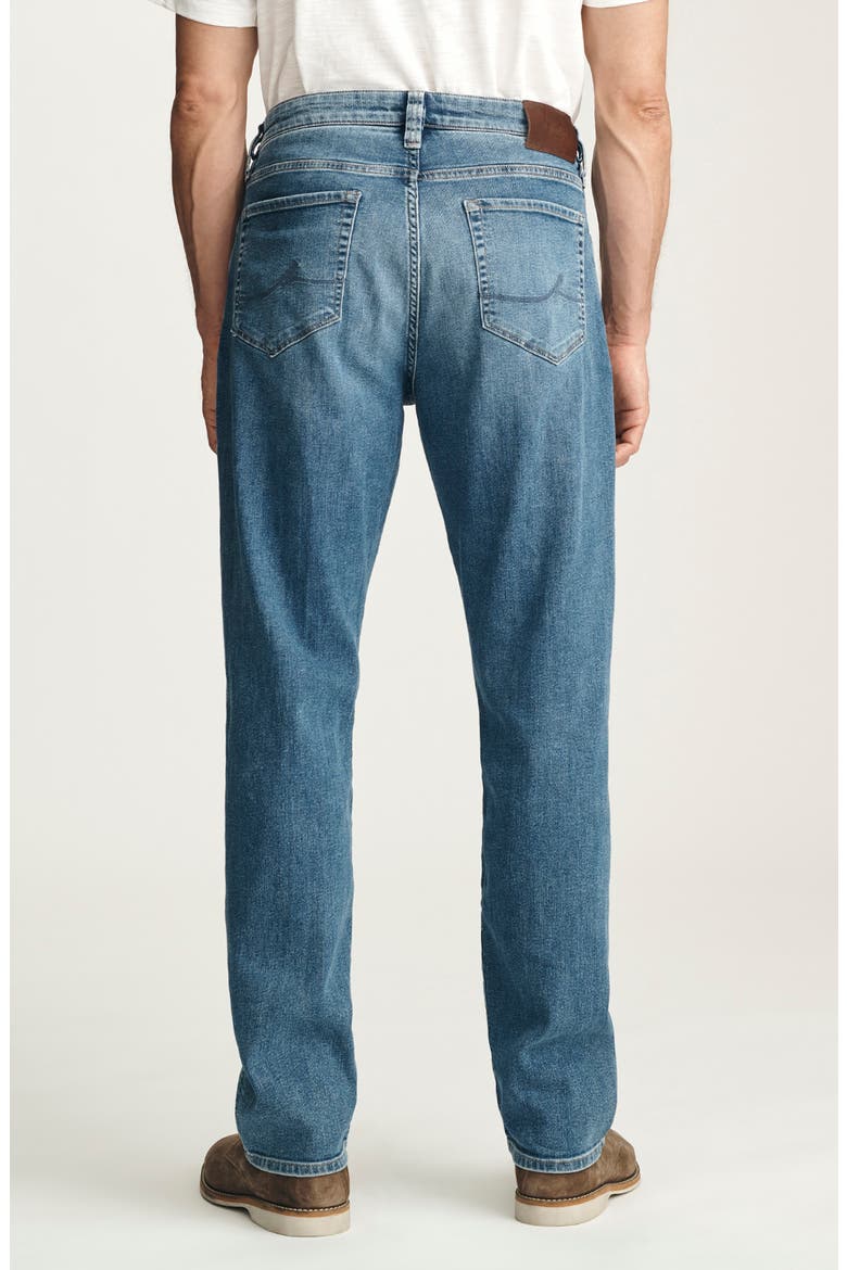 Courage Straight Leg Jeans, Alternate, color, LIGHT FOGGY AERODENIM