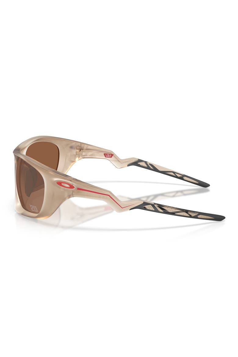 Lateralis 60mm Rectangle Sunglasses, Alternate, color, MATTE SEPIA / PRIZM TUNGSTEN