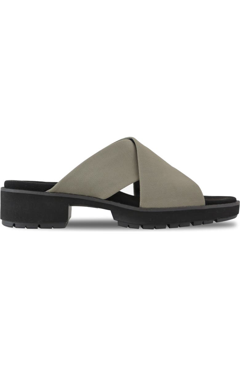 Munro Dekkie Slide Sandal, Alternate, color, Khaki Stre