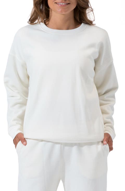 Invincible Organic Cotton Blend Fleece Sweatshirt