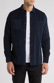 TravisMathew Barrel of Laughs Cotton Button-Up Shirt