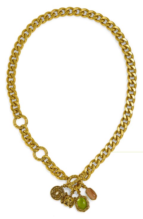 Raina Charm Necklace