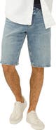 Silver Jeans Co. Zac Relaxed Fit Denim Shorts