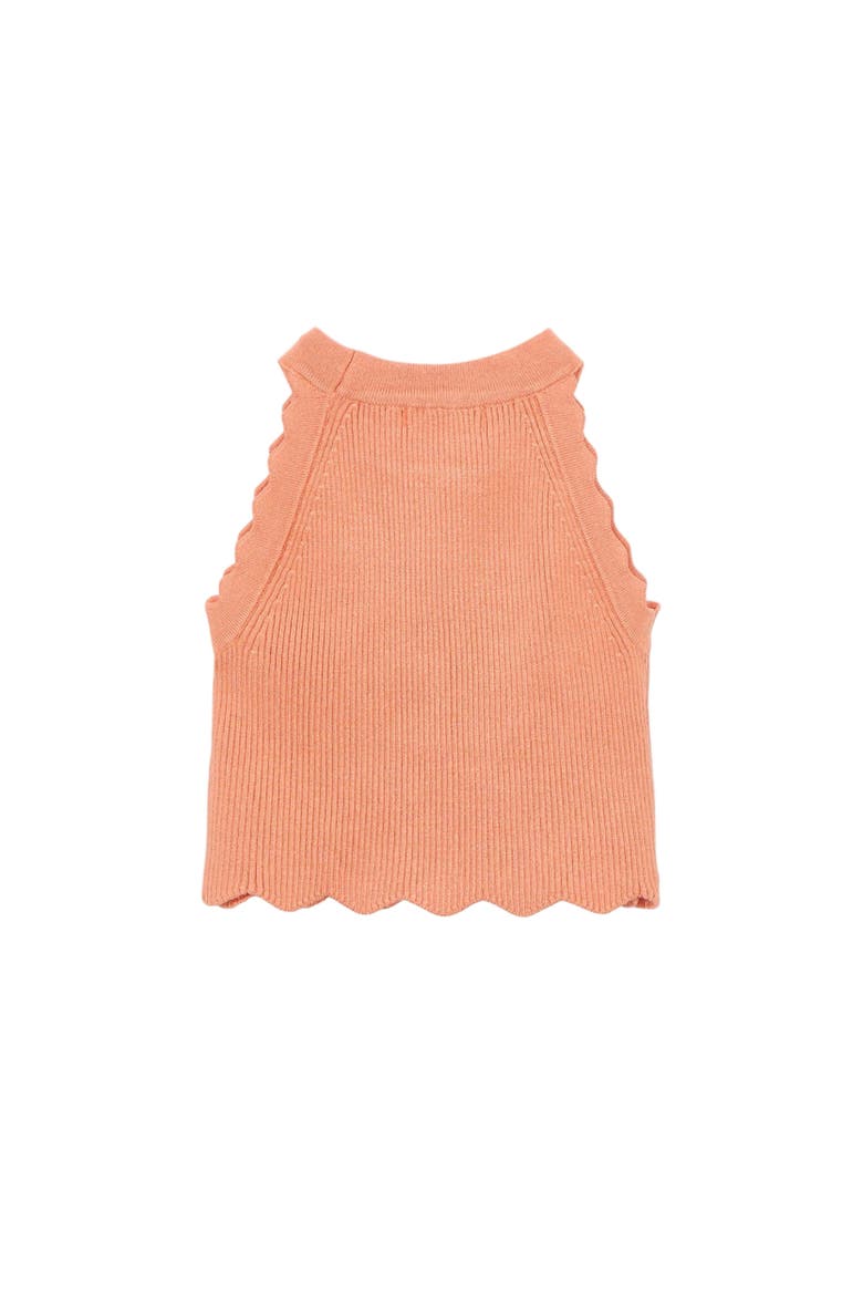 Halter Neck Top, Alternate, color, Peach