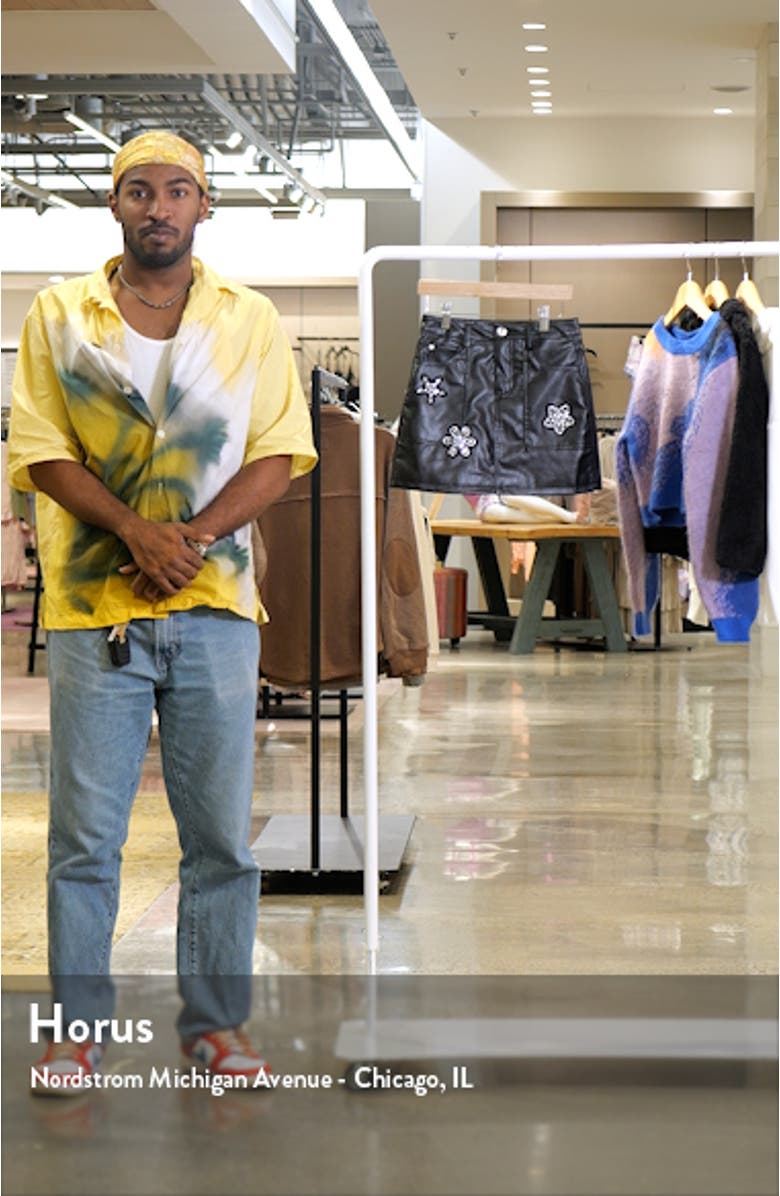 Kids' Faux Leather Skort, sales video thumbnail