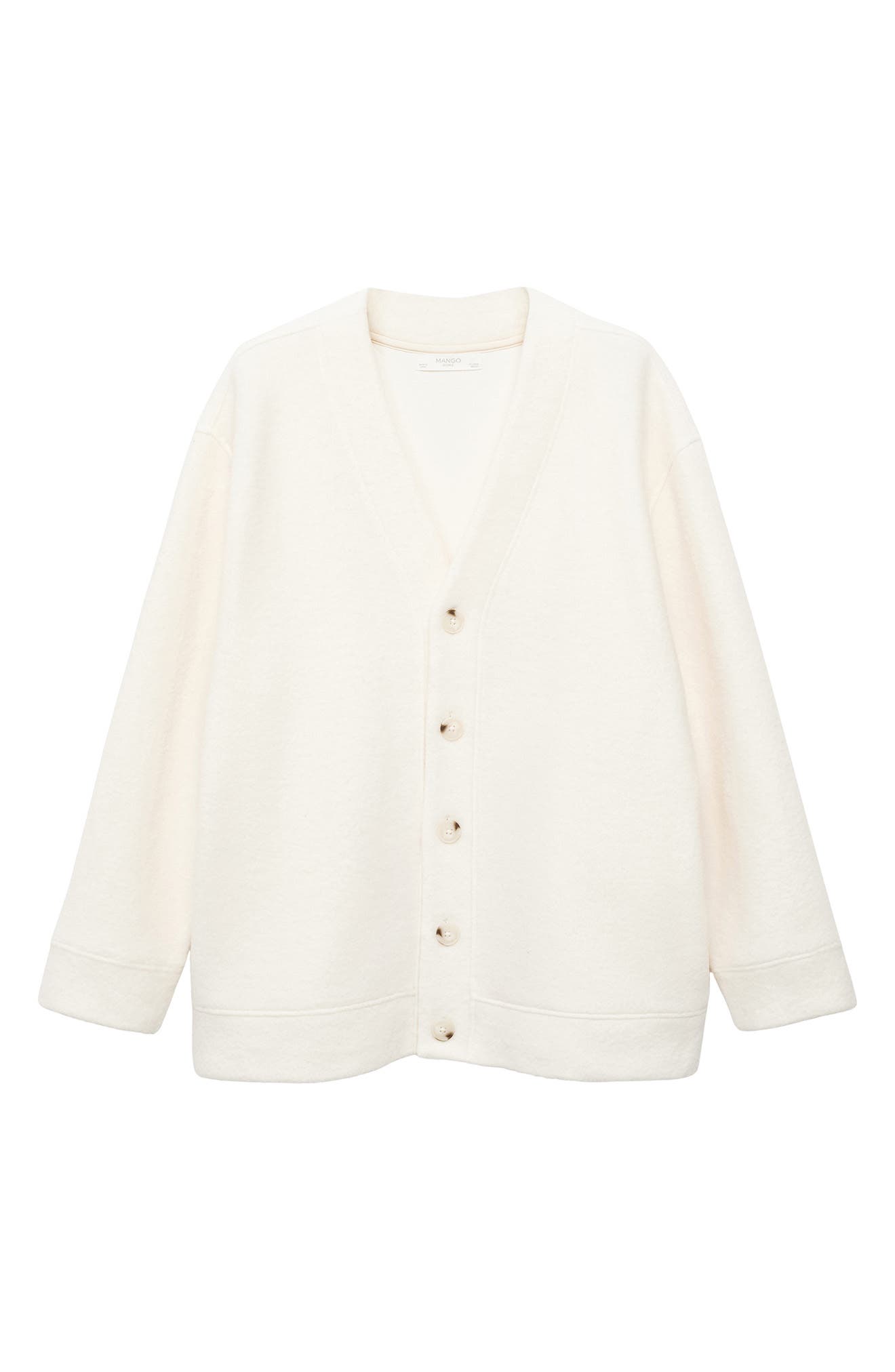 Cotton & Wool Blend Cardigan