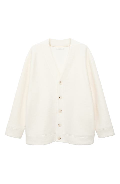 Cotton & Wool Blend Cardigan