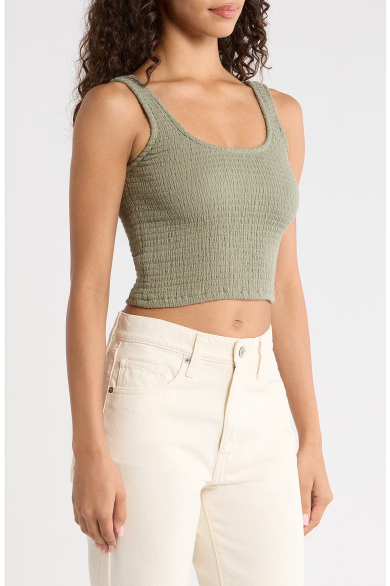 Coralina Cotton Smock Tank, Alternate, color, SEA SPRAY
