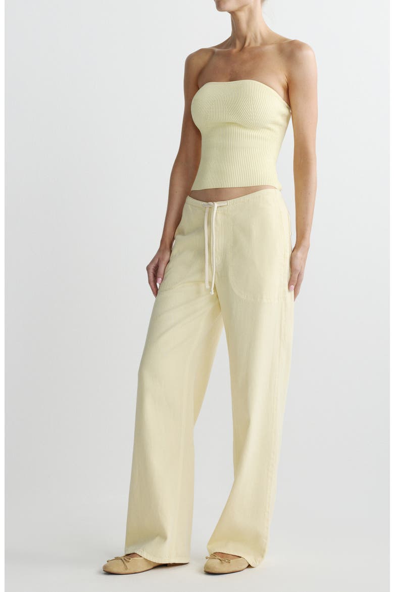 Rib Tube Top, Alternate, color, PROSECCO