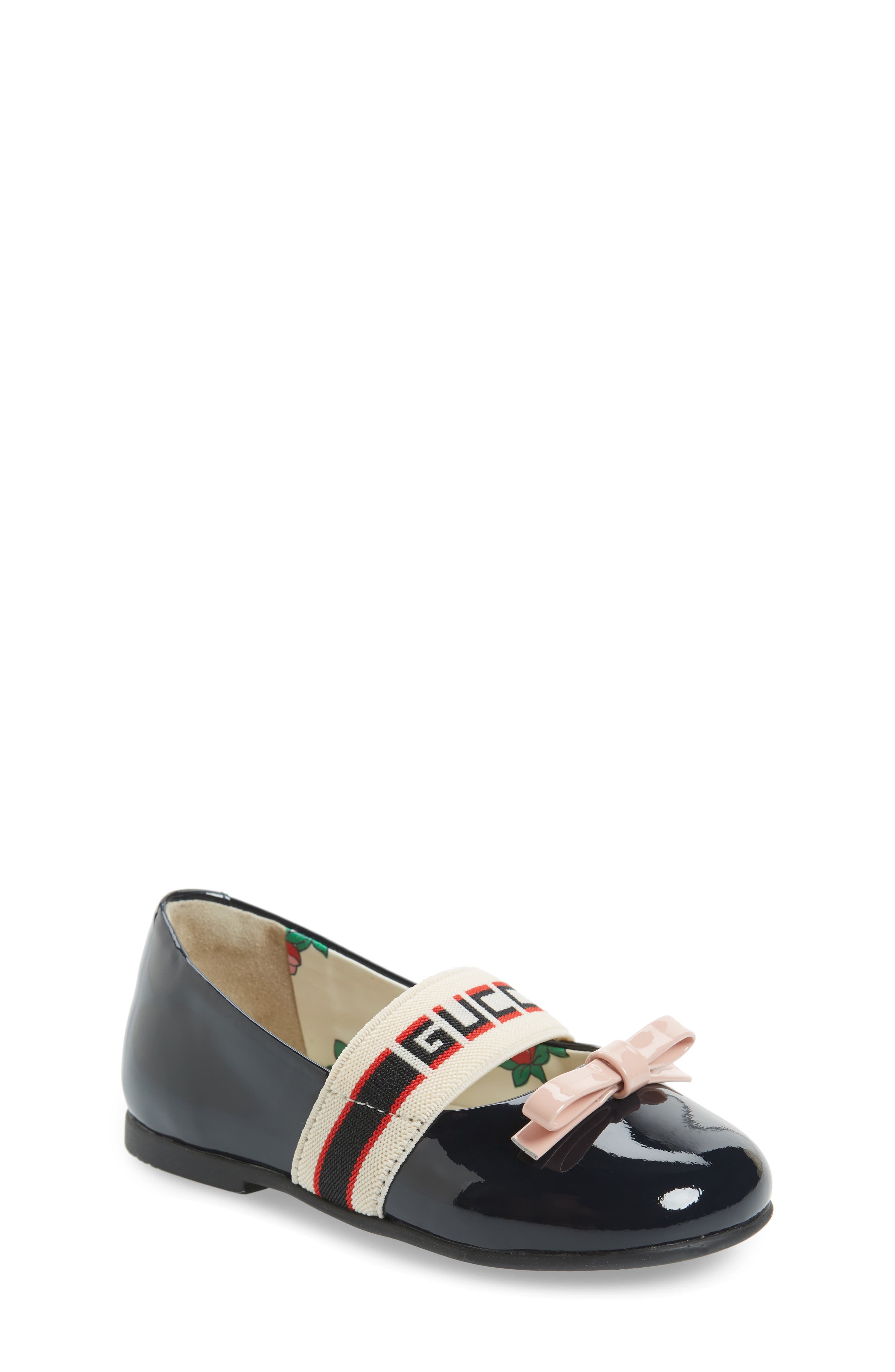 Gucci Mimi Logo Strap Mary Jane, Main, color, 