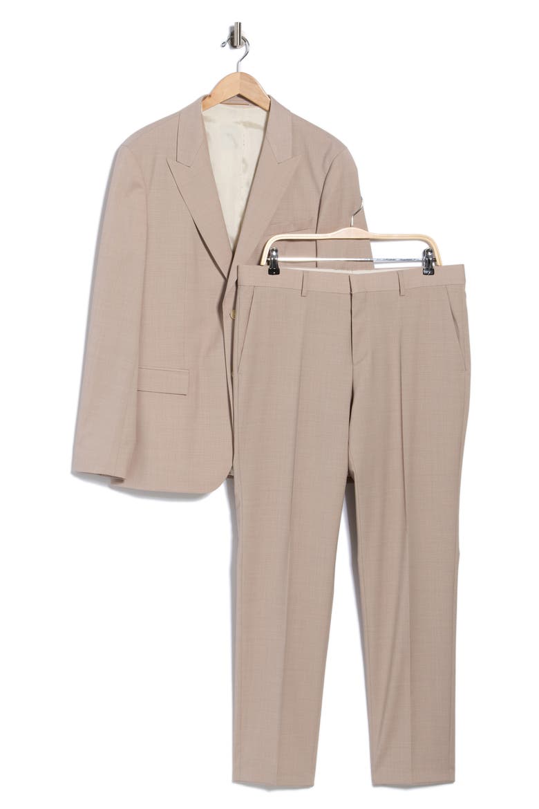 Houston Three-Piece Suit, Alternate, color, LIGHT BEIGE