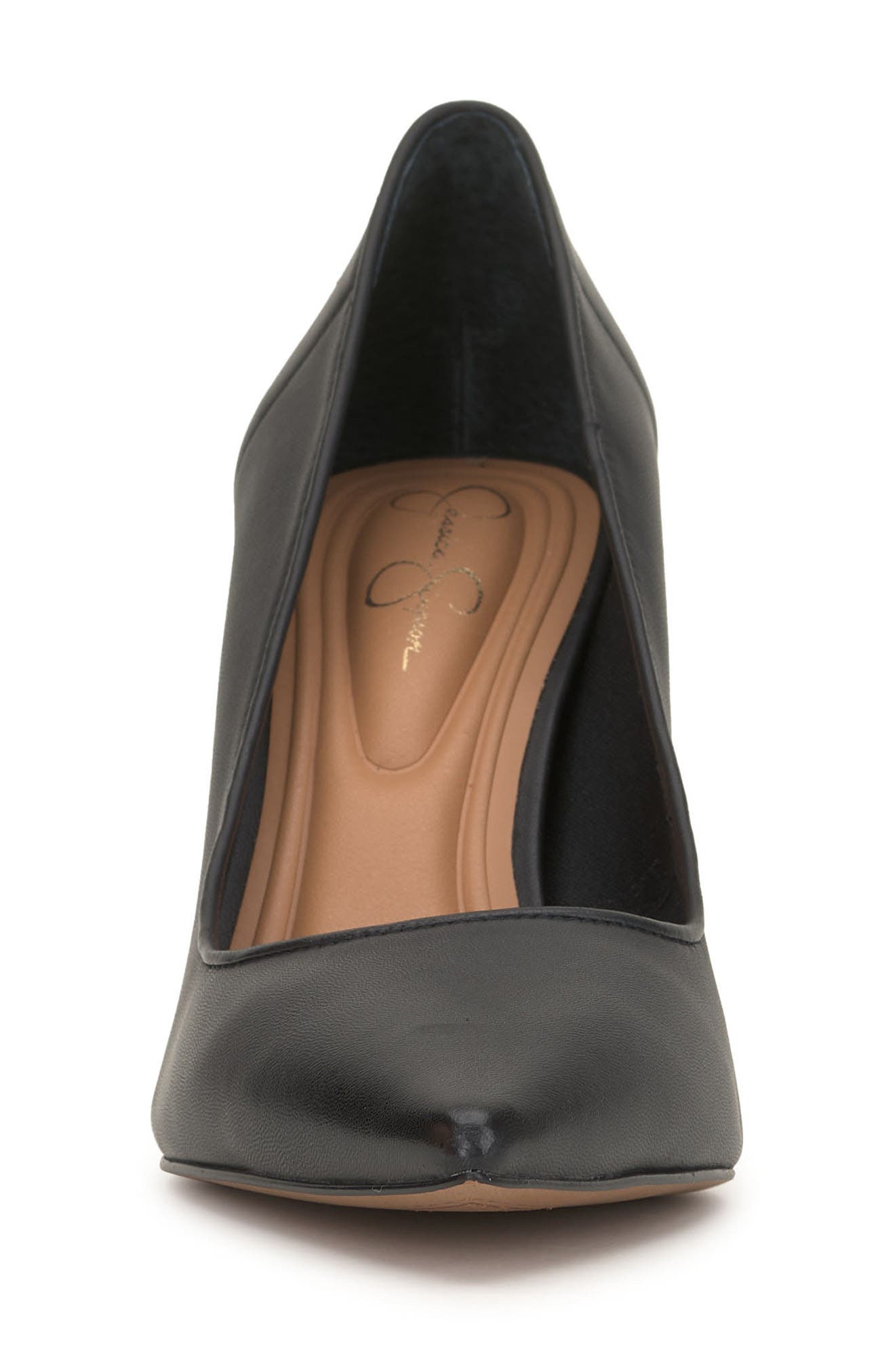 Setria Pointed Toe Pump, Alternate, color, BLACK 4