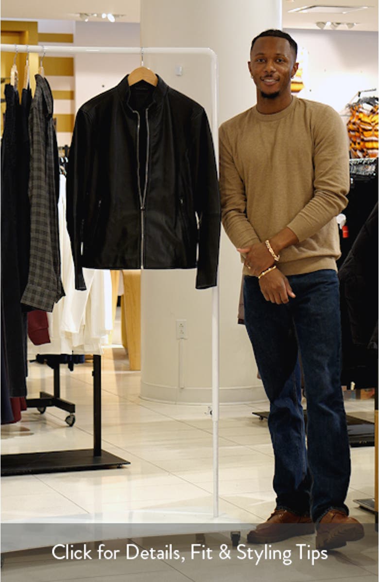 Leather Biker Jacket, sales video thumbnail