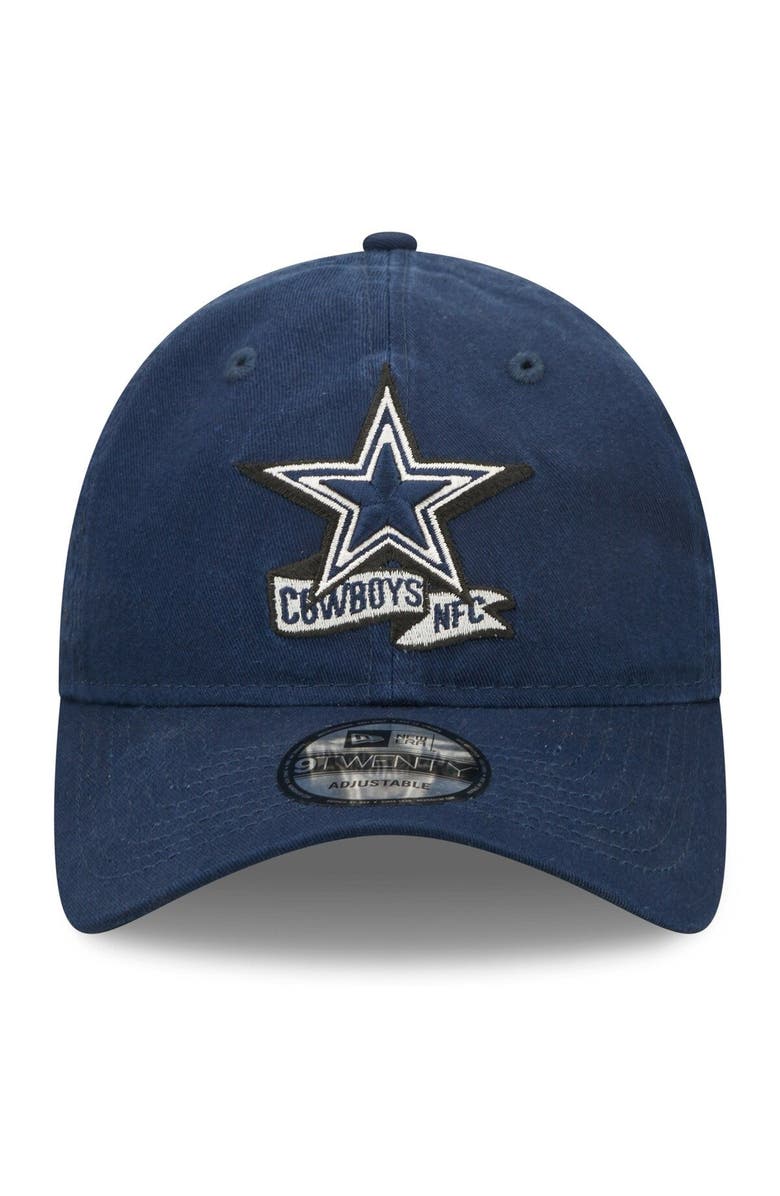 New Era Men's New Era Navy Dallas Cowboys 2022 Sideline 9TWENTY Adjustable Hat, Alternate, color, 