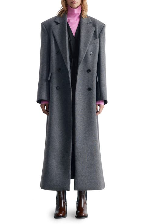 Longline Double Breasted Coat