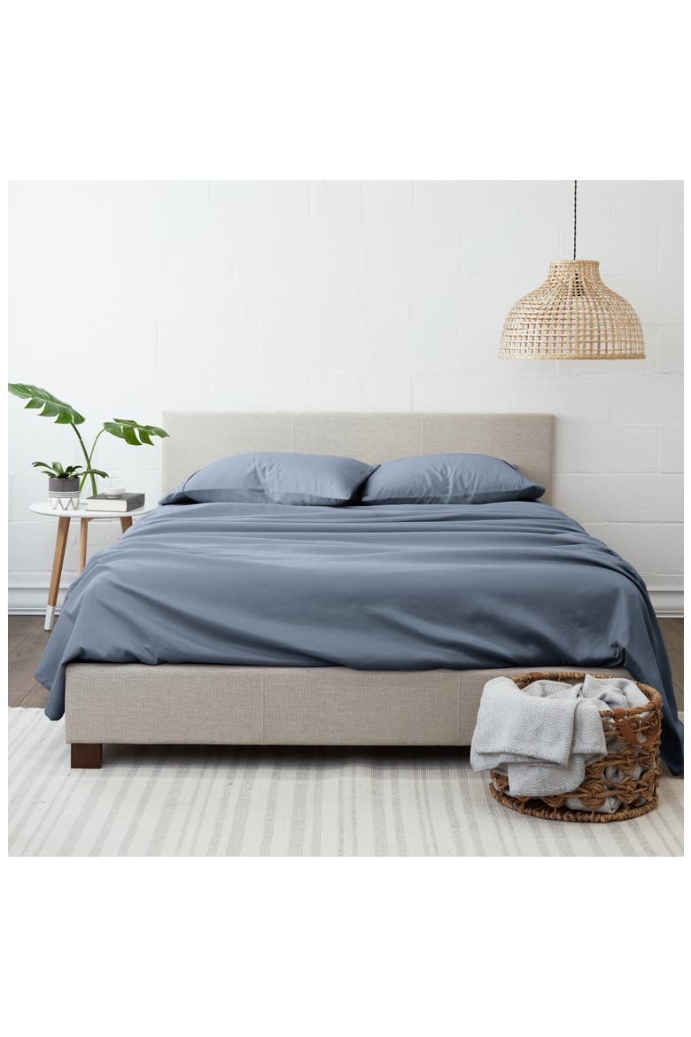 Solid Sheet 4-Piece Set, Alternate, color, STONE