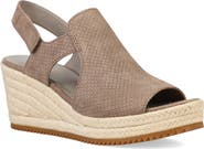 Eileen Fisher Wilda Slingback Espadrille Platform Wedge Sandal