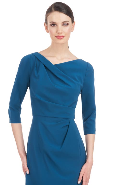 KAY UNGER KAY UNGER MARGERITE COLUMN GOWN 