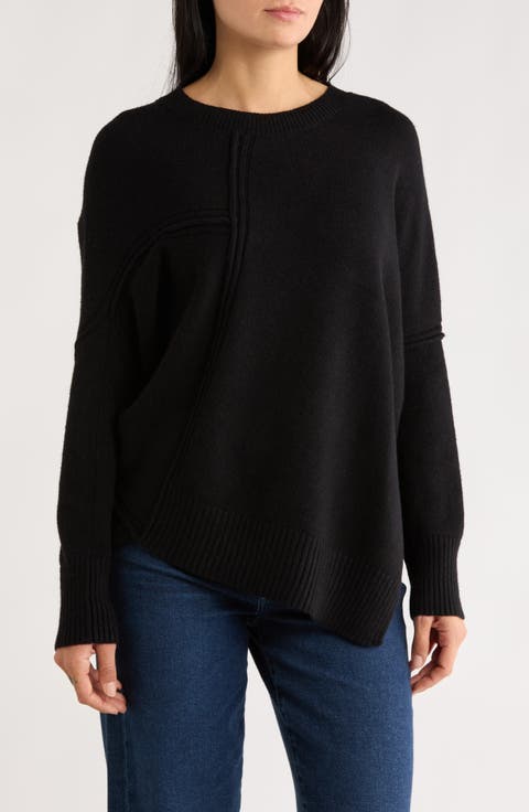 Dolores Asymmetric Hem Sweater