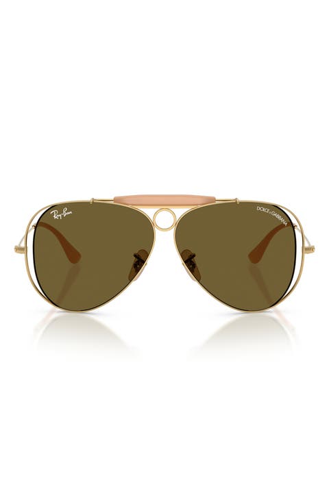 53mm Shooter Pilot Sunglasses