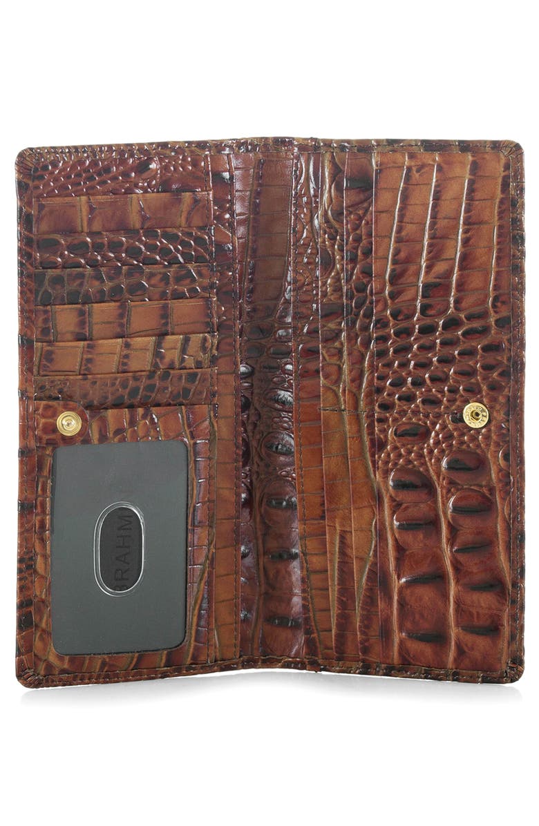 Brahmin
Ady
Croc Embossed Continental Wallet, Alternate, color, Pecan